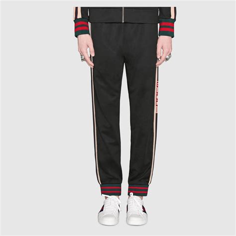 gucci technical jersey pant replica